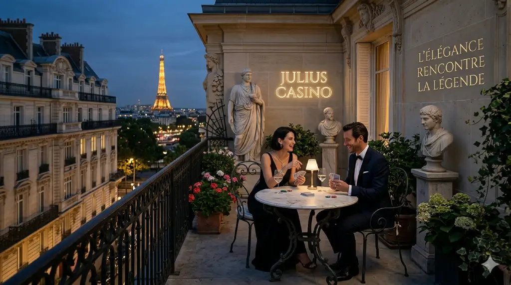 Julius Casino Welcome Banner